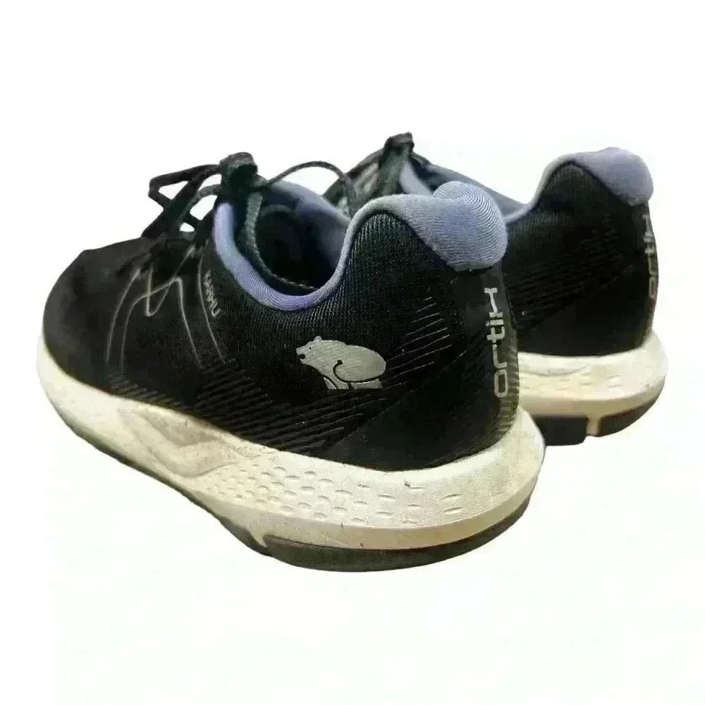 KARHU IKONI 2020 Mesh Knit Running Shoe Sneaker in Jet Black/Folkstone Grey 10.5 - Picture 6 of 8